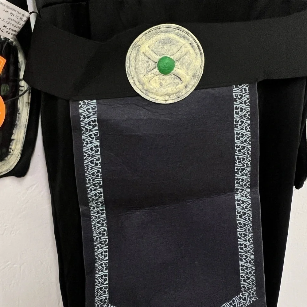 Kids Light Up Dark Phantom Ninja Halloween Costume L (12-14)
